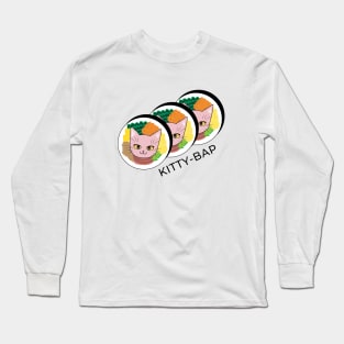 Kitty-bap Kimbap Gimbap Cat Long Sleeve T-Shirt